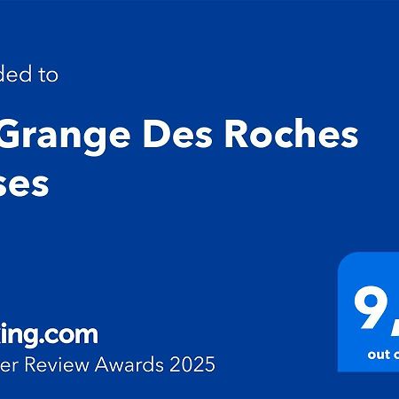 Bed and Breakfast La Grange Des Roches Roses Anchenoncourt-et-Chazel Экстерьер фото